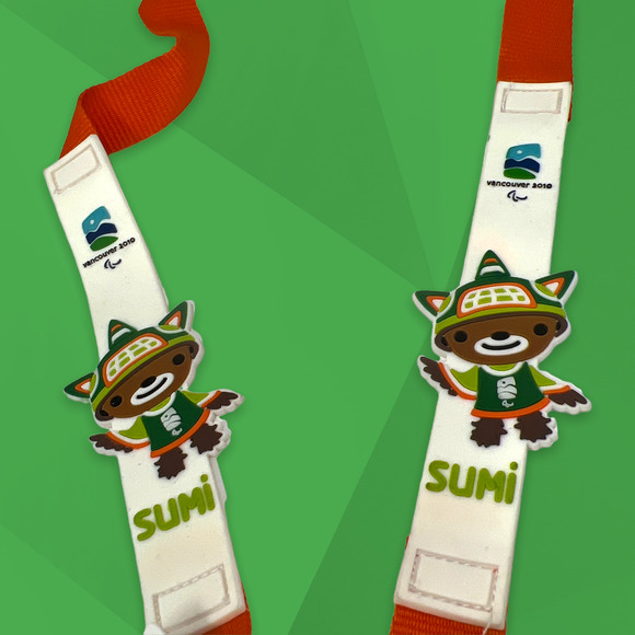 Vancouver 2010 Olympics SUMI Lanyard Officially Licensed - New with Tags - Picture 2 of 5